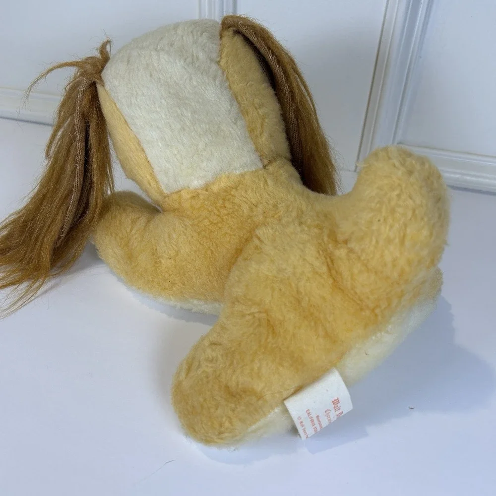 VTG 1960s Disney Lady & The Tramp Plush Sleeping California Stuffed Toys  USA